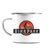 Lade das Bild in den Galerie-Viewer, BikePark - Emaille Tasse - Outdoorherz
