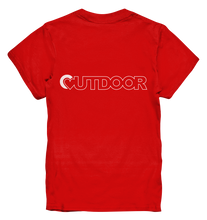 Lade das Bild in den Galerie-Viewer, Outdoorherz beidseitiges Logo - Kids Premium Shirt - Outdoorherz
