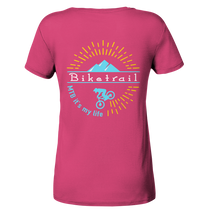 Lade das Bild in den Galerie-Viewer, MTB is my life - Ladies Organic Shirt - Outdoorherz
