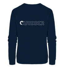 Lade das Bild in den Galerie-Viewer, Outdoorherz beidseitiges Logo - Ladies Organic Sweatshirt - Outdoorherz
