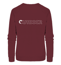 Lade das Bild in den Galerie-Viewer, Outdoorherz beidseitiges Logo - Ladies Organic Sweatshirt - Outdoorherz
