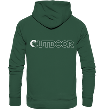 Lade das Bild in den Galerie-Viewer, Outdoorherz beidseitiges Logo - Organic Basic Hoodie - Outdoorherz
