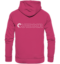 Lade das Bild in den Galerie-Viewer, Outdoorherz beidseitiges Logo - Organic Basic Hoodie - Outdoorherz
