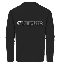 Lade das Bild in den Galerie-Viewer, Outdoorherz beidseitiges Logo - Organic Sweatshirt - Outdoorherz
