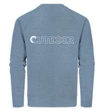 Lade das Bild in den Galerie-Viewer, Outdoorherz beidseitiges Logo - Organic Sweatshirt - Outdoorherz
