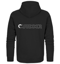 Lade das Bild in den Galerie-Viewer, Outdoorherz beidseitiges Logo - Organic Zipper - Outdoorherz
