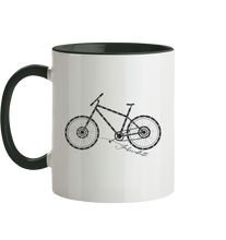 Lade das Bild in den Galerie-Viewer, Fahrradkette - Tasse zweifarbig
