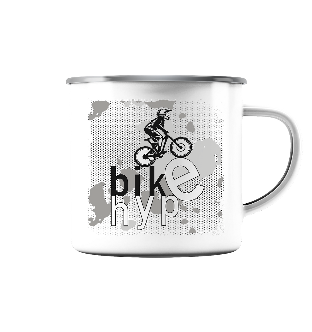 HypeBike Tasse - Emaille Tasse - Outdoorherz