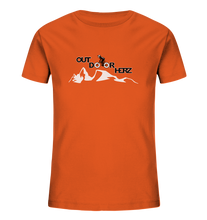 Lade das Bild in den Galerie-Viewer, Outdoorherz Bikerlogo - Kids Organic Shirt - Outdoorherz
