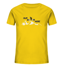 Lade das Bild in den Galerie-Viewer, Outdoorherz Bikerlogo - Kids Organic Shirt - Outdoorherz
