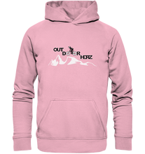 Lade das Bild in den Galerie-Viewer, Outdoorherz Bikerlogo - Kids Premium Hoodie - Outdoorherz
