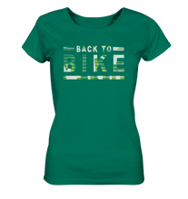 Lade das Bild in den Galerie-Viewer, BACK to BIKE MIX - Ladies Organic Shirt - Outdoorherz
