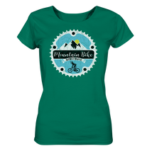 Lade das Bild in den Galerie-Viewer, MTB-Ritzel weiß - Ladies Organic Shirt - Outdoorherz
