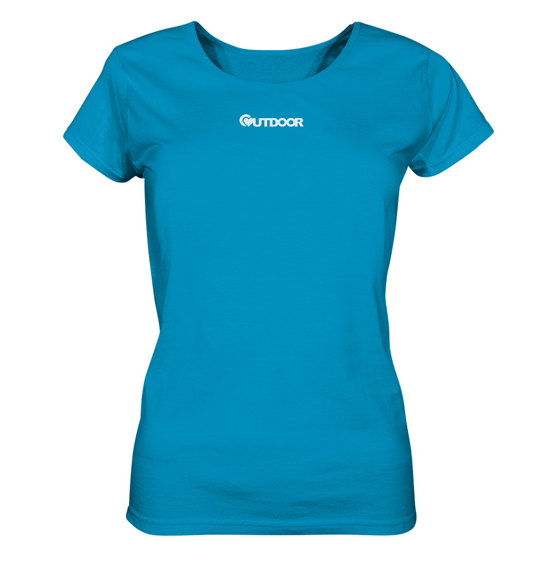 Outdoorherz beidseitiges Logo - Ladies Organic Shirt - Outdoorherz