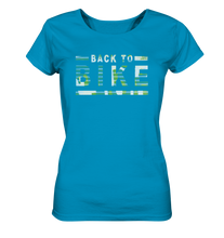 Lade das Bild in den Galerie-Viewer, BACK to BIKE MIX - Ladies Organic Shirt - Outdoorherz
