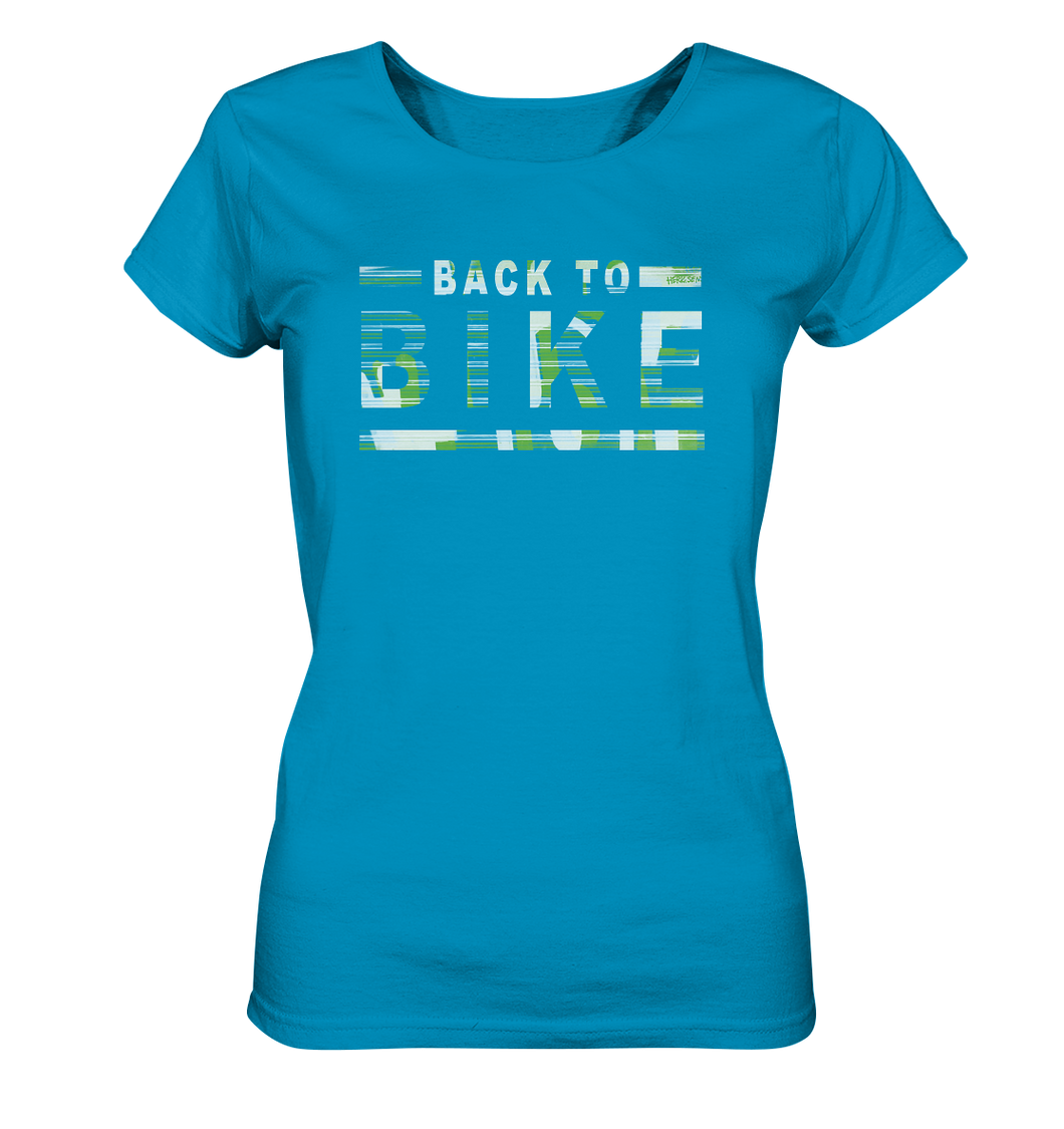 BACK to BIKE MIX - Ladies Organic Shirt - Outdoorherz