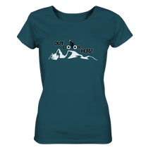 Lade das Bild in den Galerie-Viewer, Outdoorherz Bikerlogo - Ladies Organic Shirt - Outdoorherz
