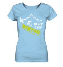 Lade das Bild in den Galerie-Viewer, Never Stop - Ladies Organic Shirt - Outdoorherz
