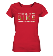 Lade das Bild in den Galerie-Viewer, BACK to BIKE MIX - Ladies Organic Shirt - Outdoorherz
