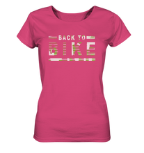 Lade das Bild in den Galerie-Viewer, BACK to BIKE MIX - Ladies Organic Shirt - Outdoorherz
