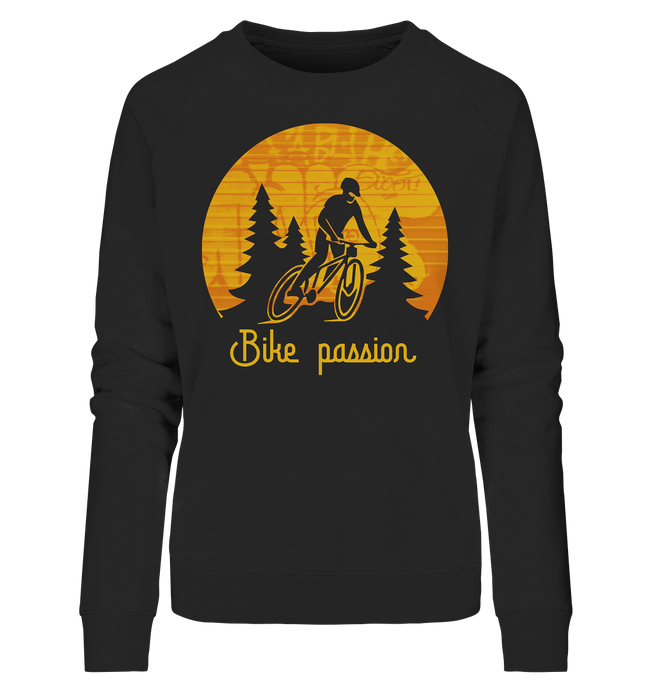 Bike Passion - Ladies Organic Sweatshirt - Outdoorherz