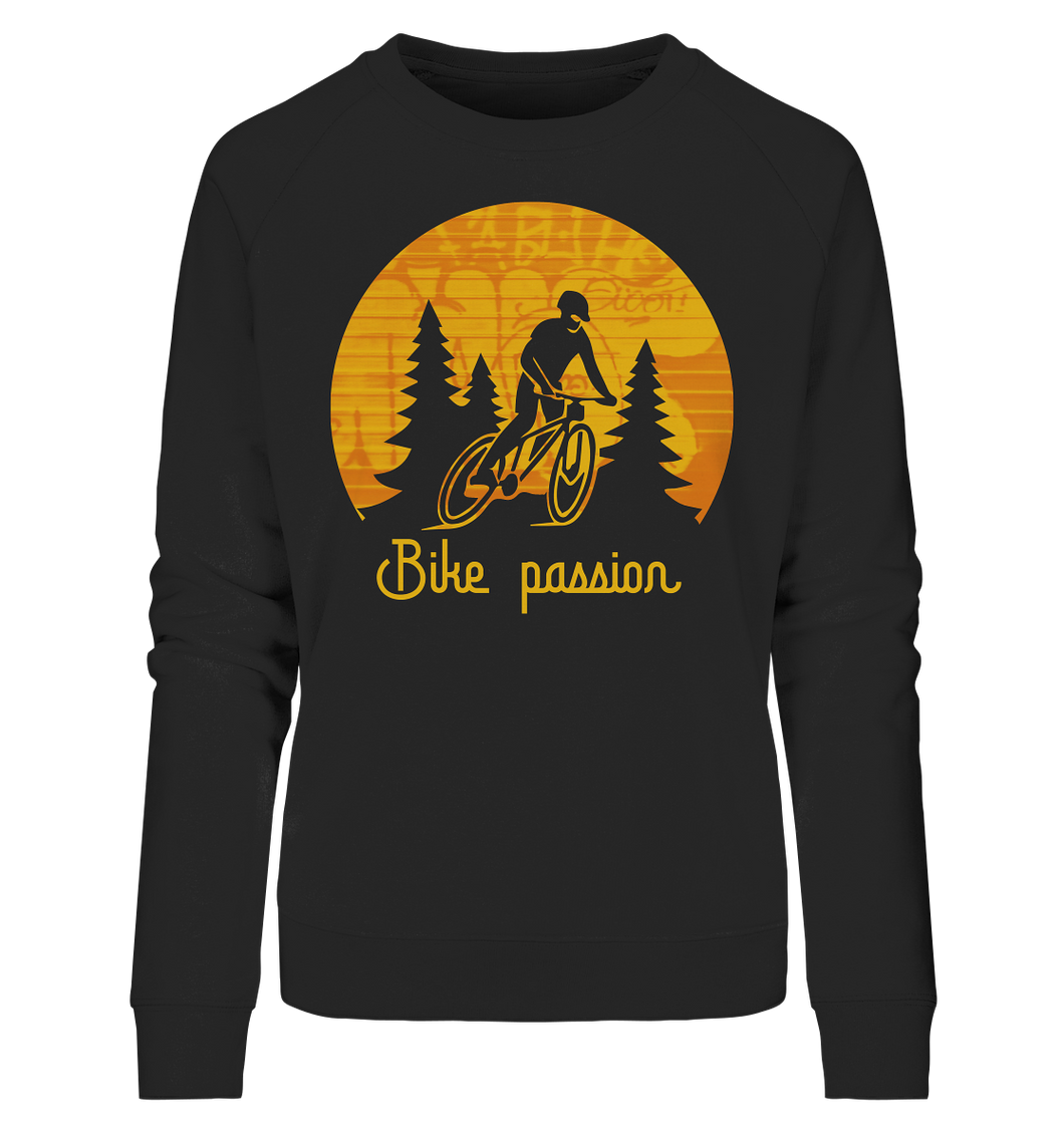 Bike Passion - Ladies Organic Sweatshirt - Outdoorherz