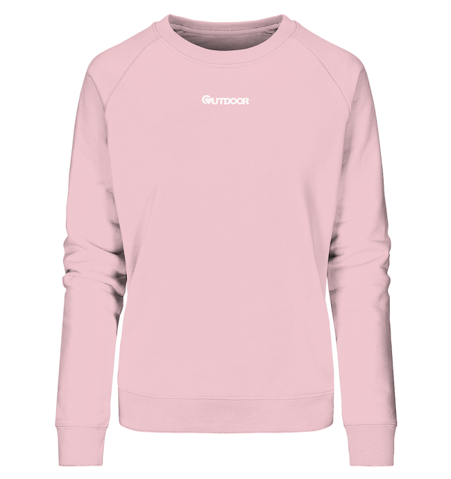 Outdoorherz Logo - Ladies Organic Sweatshirt - Outdoorherz