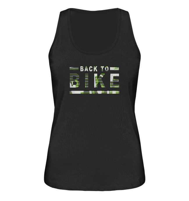 BACK to BIKE MIX - Ladies Organic Tank-Top - Outdoorherz