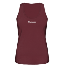 Lade das Bild in den Galerie-Viewer, Outdoorherz beidseitiges Logo - Ladies Organic Tank-Top - Outdoorherz
