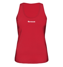 Lade das Bild in den Galerie-Viewer, Outdoorherz beidseitiges Logo - Ladies Organic Tank-Top - Outdoorherz
