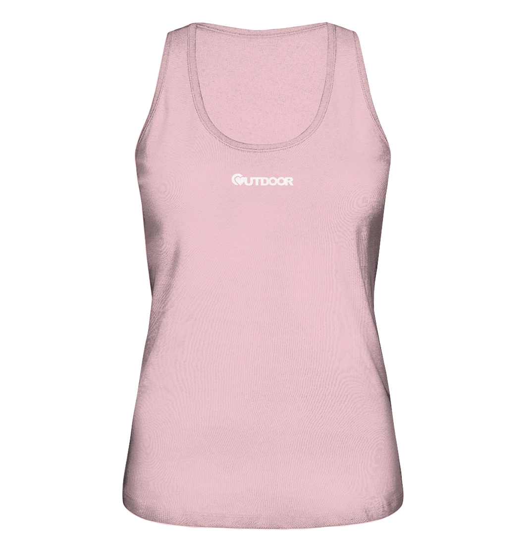 Outdoorherz beidseitiges Logo - Ladies Organic Tank-Top - Outdoorherz