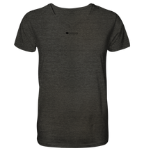 Lade das Bild in den Galerie-Viewer, Outdoorherz Logo free - Mens Organic V-Neck Shirt - Outdoorherz
