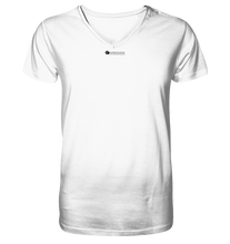 Lade das Bild in den Galerie-Viewer, Outdoorherz Logo free - Mens Organic V-Neck Shirt - Outdoorherz
