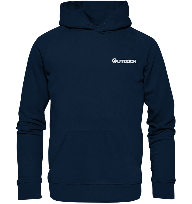 Outdoorherz beidseitiges Logo - Organic Basic Hoodie - Outdoorherz