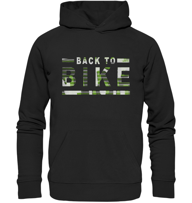 BACK to BIKE MIX - Organic Basic Hoodie - Outdoorherz