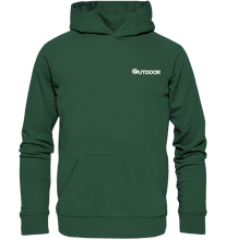 Lade das Bild in den Galerie-Viewer, Outdoorherz beidseitiges Logo - Organic Basic Hoodie - Outdoorherz
