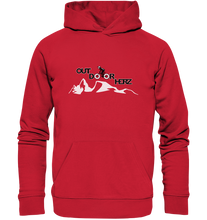 Lade das Bild in den Galerie-Viewer, Outdoorherz Bikerlogo - Organic Basic Hoodie - Outdoorherz
