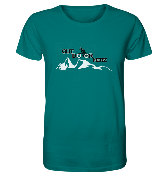 Outdoorherz Bikerlogo - Organic Shirt - Outdoorherz