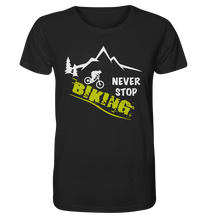 Lade das Bild in den Galerie-Viewer, Never Stop - Organic Shirt - Outdoorherz
