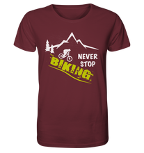 Lade das Bild in den Galerie-Viewer, Never Stop - Organic Shirt - Outdoorherz
