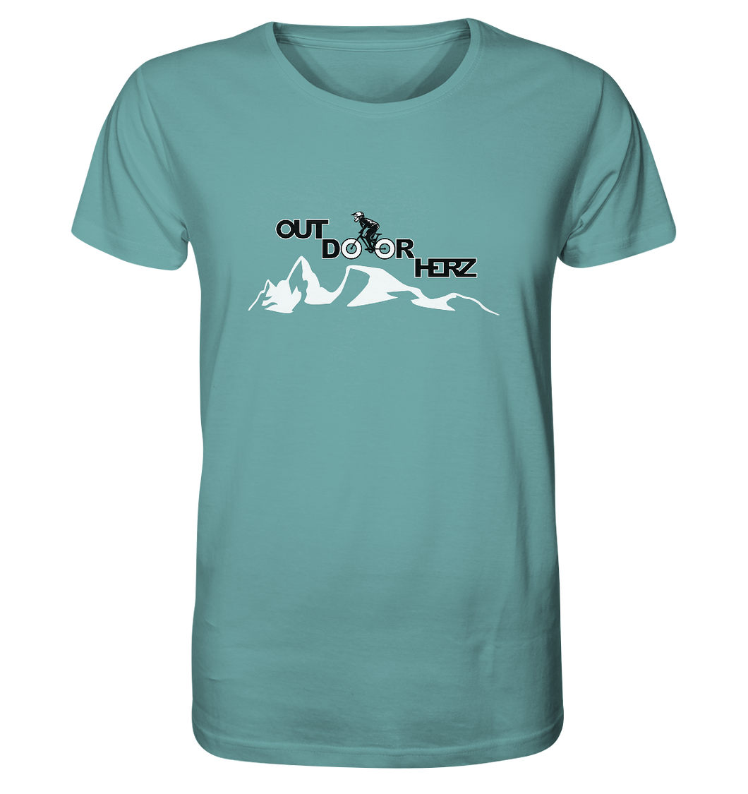 Outdoorherz Bikerlogo - Organic Shirt - Outdoorherz