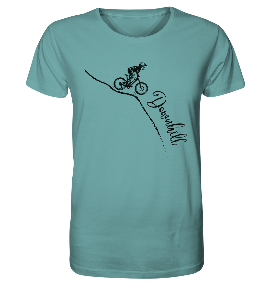 Downhill black - Organic Shirt - Outdoorherz