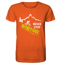 Lade das Bild in den Galerie-Viewer, Never Stop - Organic Shirt - Outdoorherz
