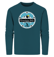 Lade das Bild in den Galerie-Viewer, MTB-Ritzel weiß - Organic Sweatshirt - Outdoorherz
