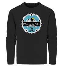 Lade das Bild in den Galerie-Viewer, MTB-Ritzel weiß - Organic Sweatshirt - Outdoorherz
