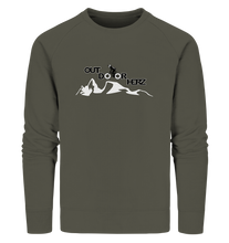 Lade das Bild in den Galerie-Viewer, Outdoorherz Bikerlogo - Organic Sweatshirt - Outdoorherz
