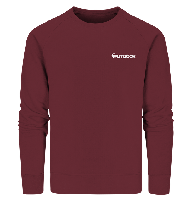 Outdoorherz beidseitiges Logo - Organic Sweatshirt - Outdoorherz