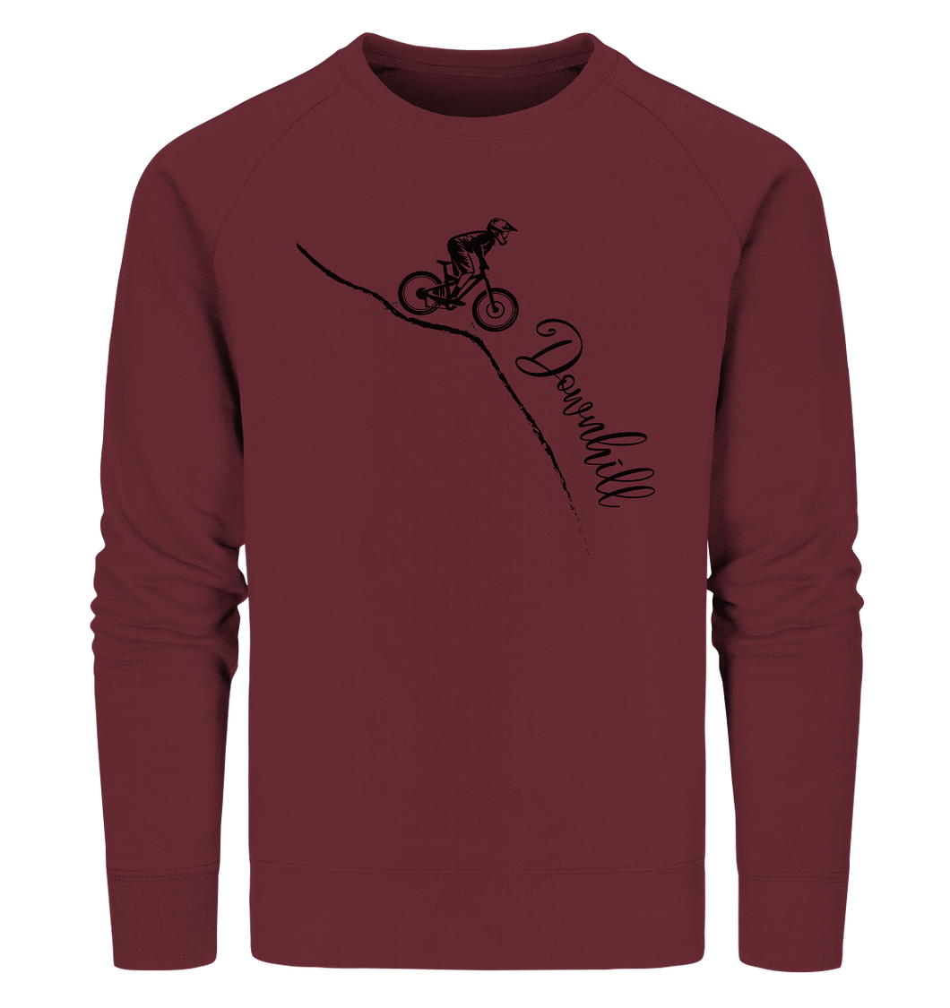 Downhill black - Organic Sweatshirt - Outdoorherz