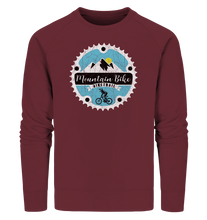 Lade das Bild in den Galerie-Viewer, MTB-Ritzel weiß - Organic Sweatshirt - Outdoorherz
