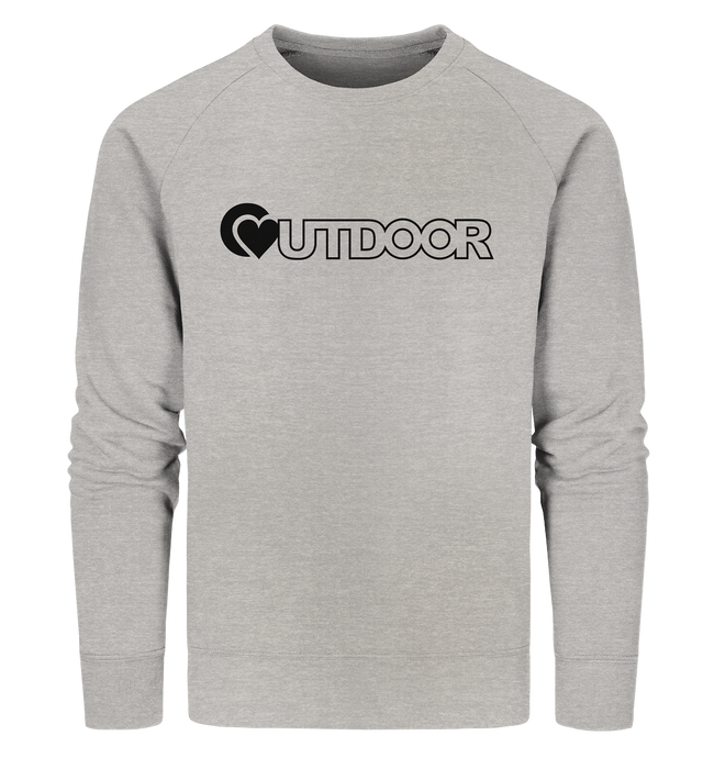 Outdoorherz Logo free - Organic Sweatshirt - Outdoorherz